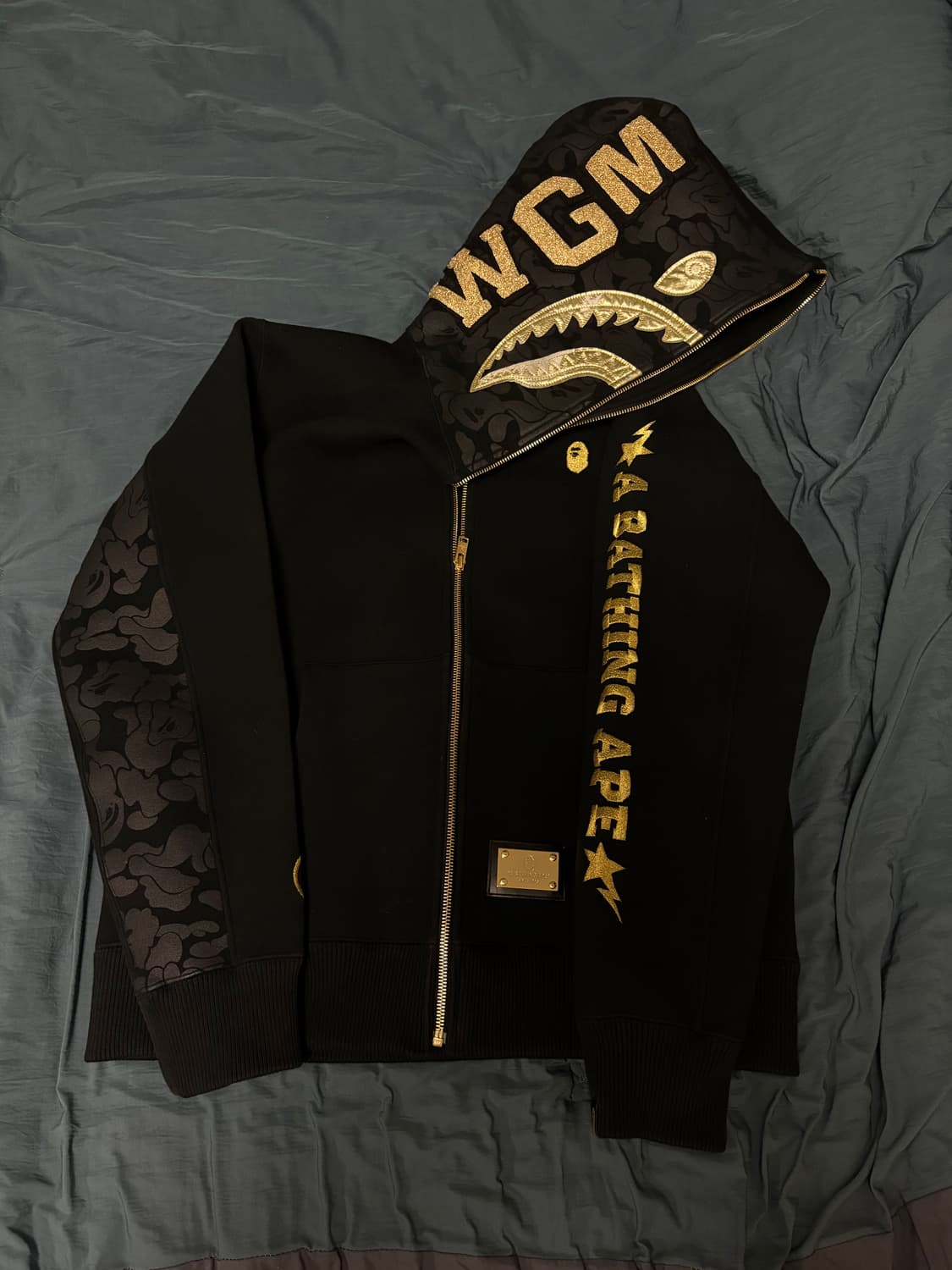 정품 베이프 후드집업 M 판매/교환 상품이미지1