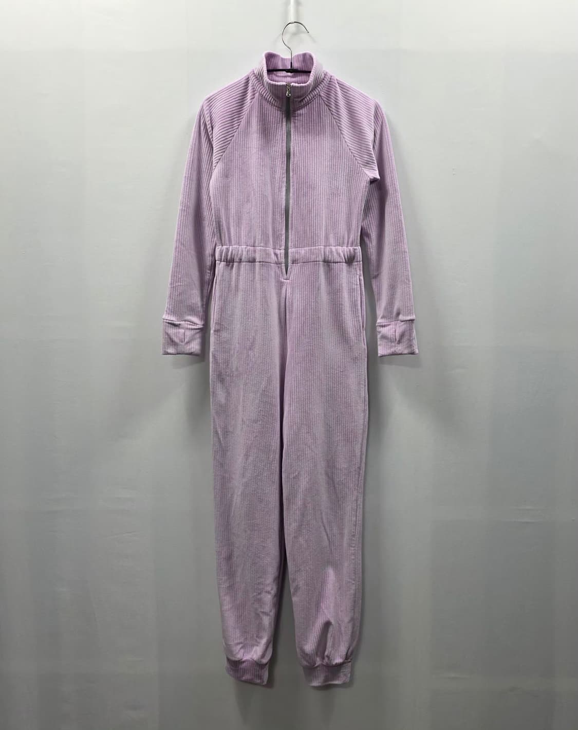 1332 eflora 이플로라 골지 집업 점프수트 M사이즈 / 여성 트레 상품이미지1