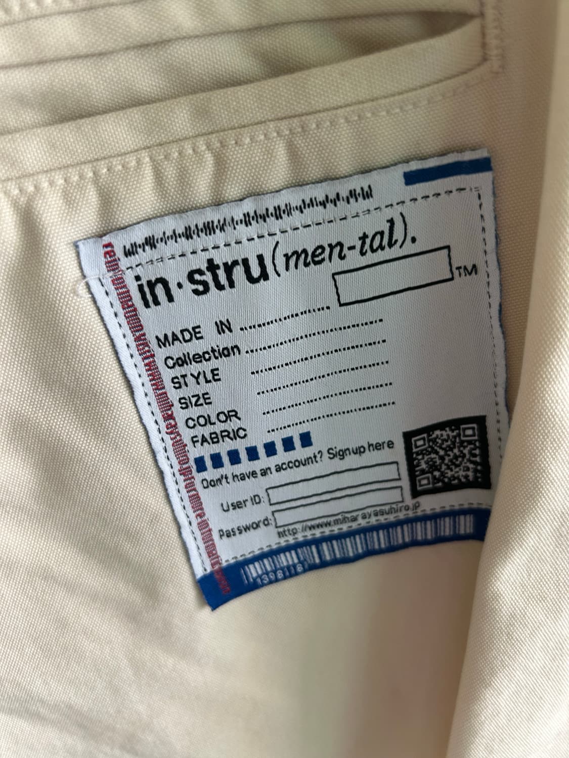 Miharayasuhiro instrumental shorts 24ss 상품이미지5