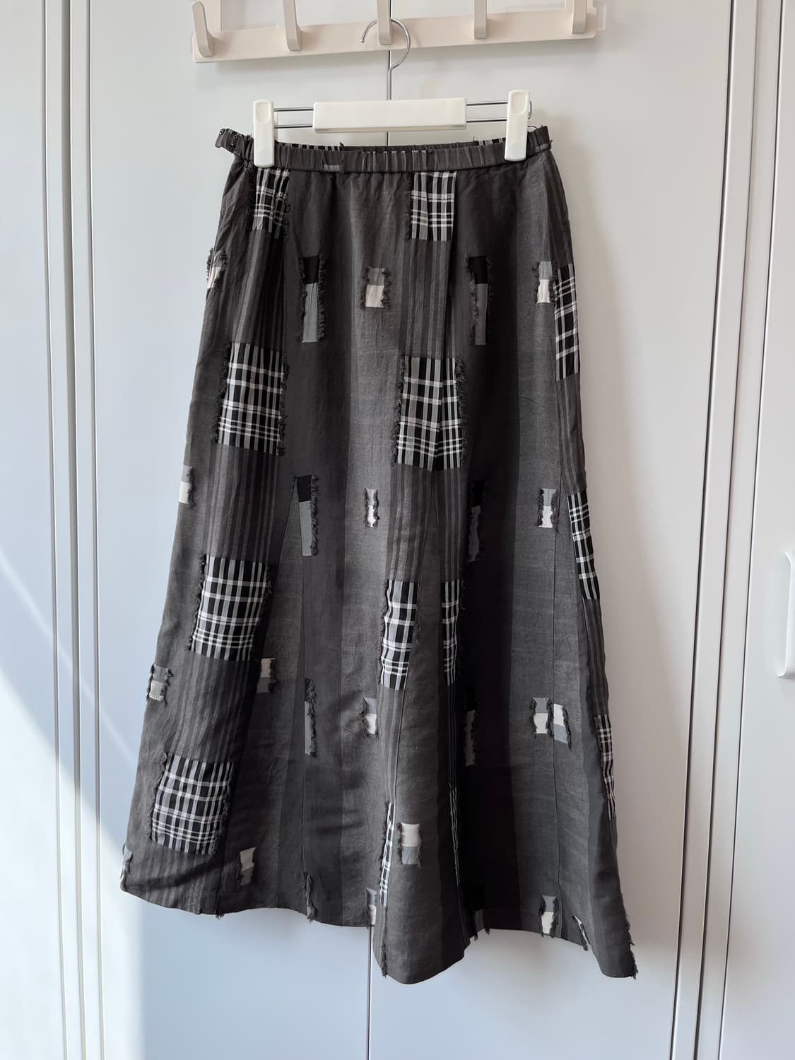Vintage 패치워크 롱 스커트 상품이미지3
