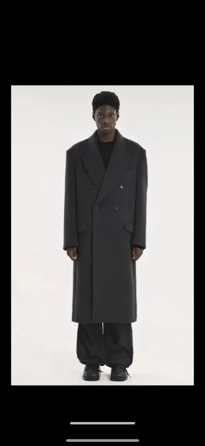 구매글)브라운야드 더블브레스티드 코트 상품이미지1