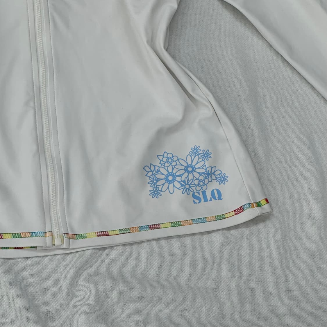 SLQ 레인보우 스티치 워머 래쉬가드 후드집업 상품이미지6