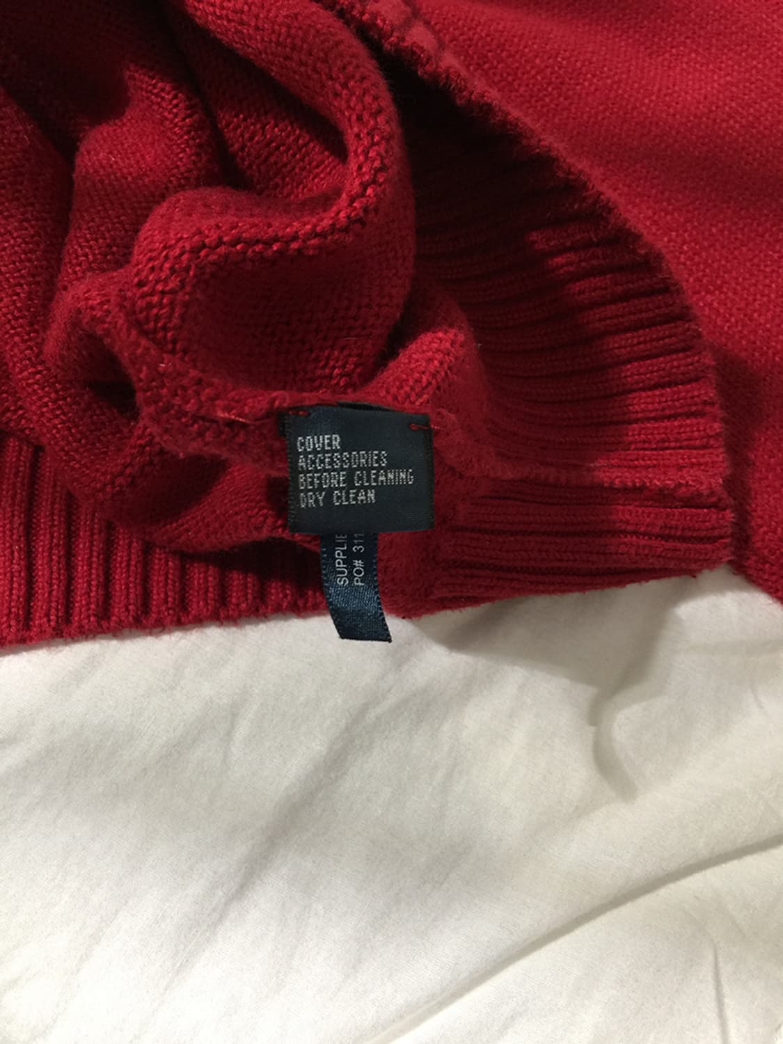 (MAN) 폴로랄프로렌 반집업 니트 스웨터 XXL 상품이미지4