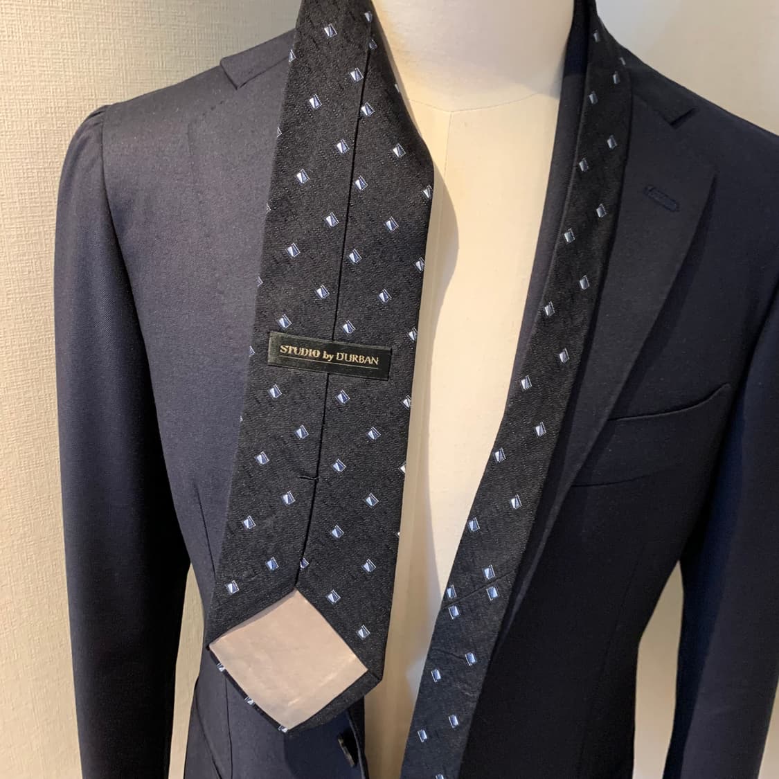 더반 이태리 명품 블랙넥타이 A+등급 9cm 정장패션 상품이미지2