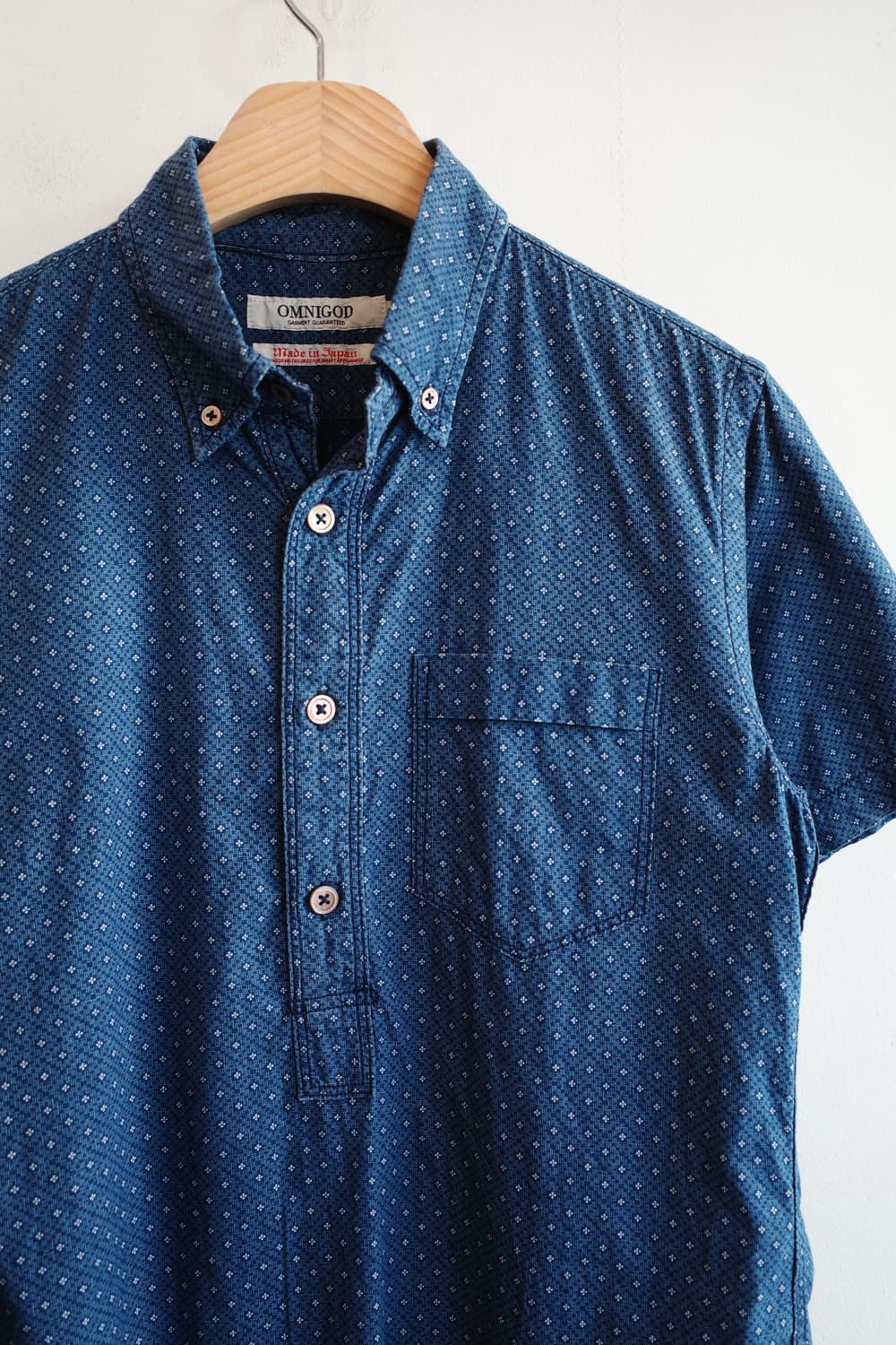 OMNIGOD 옴니갓 패턴 풀오버셔츠 (MADE IN JAPAN) 상품이미지2