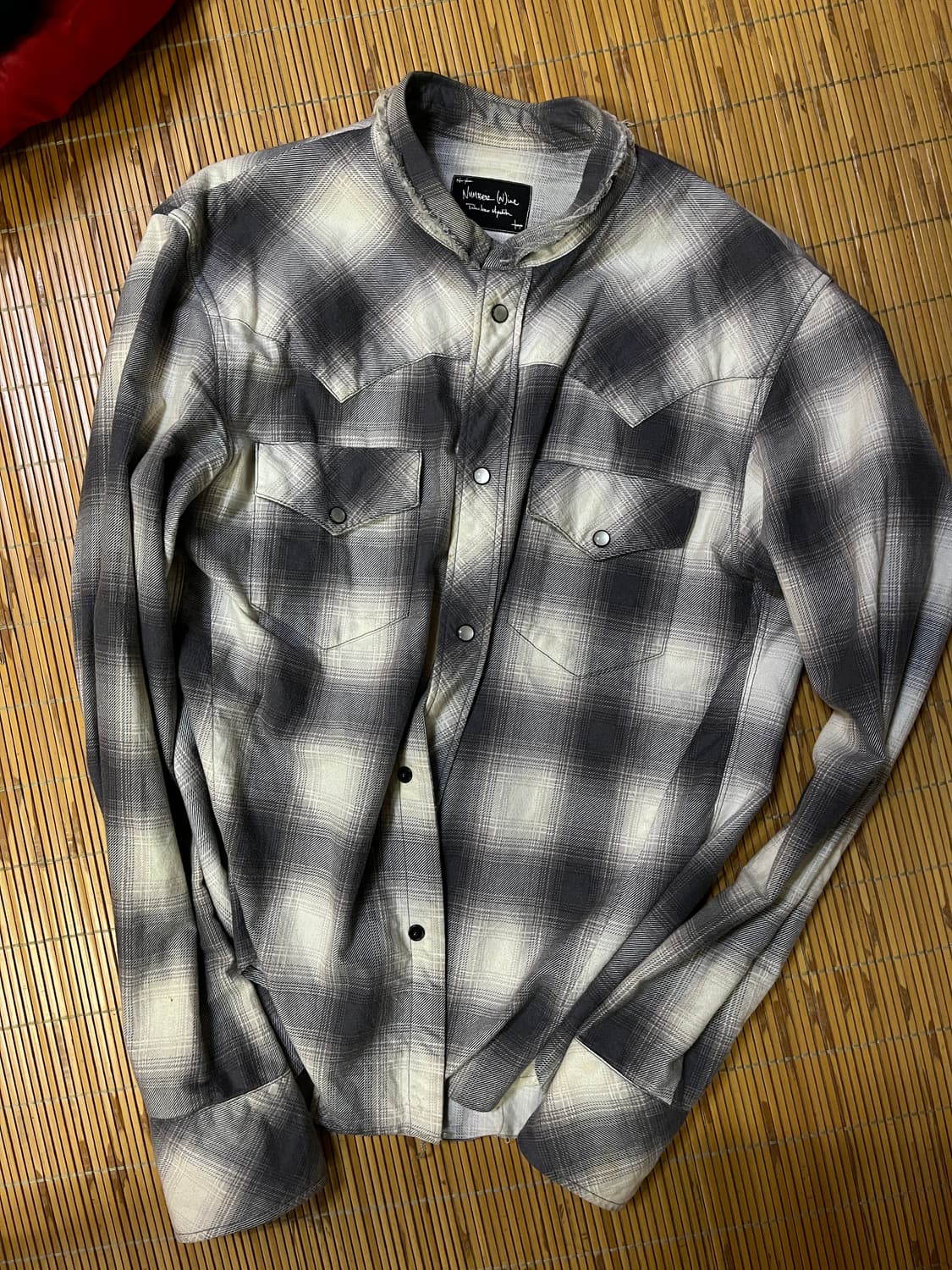 Number (N)ine check shirts (4) 상품이미지1