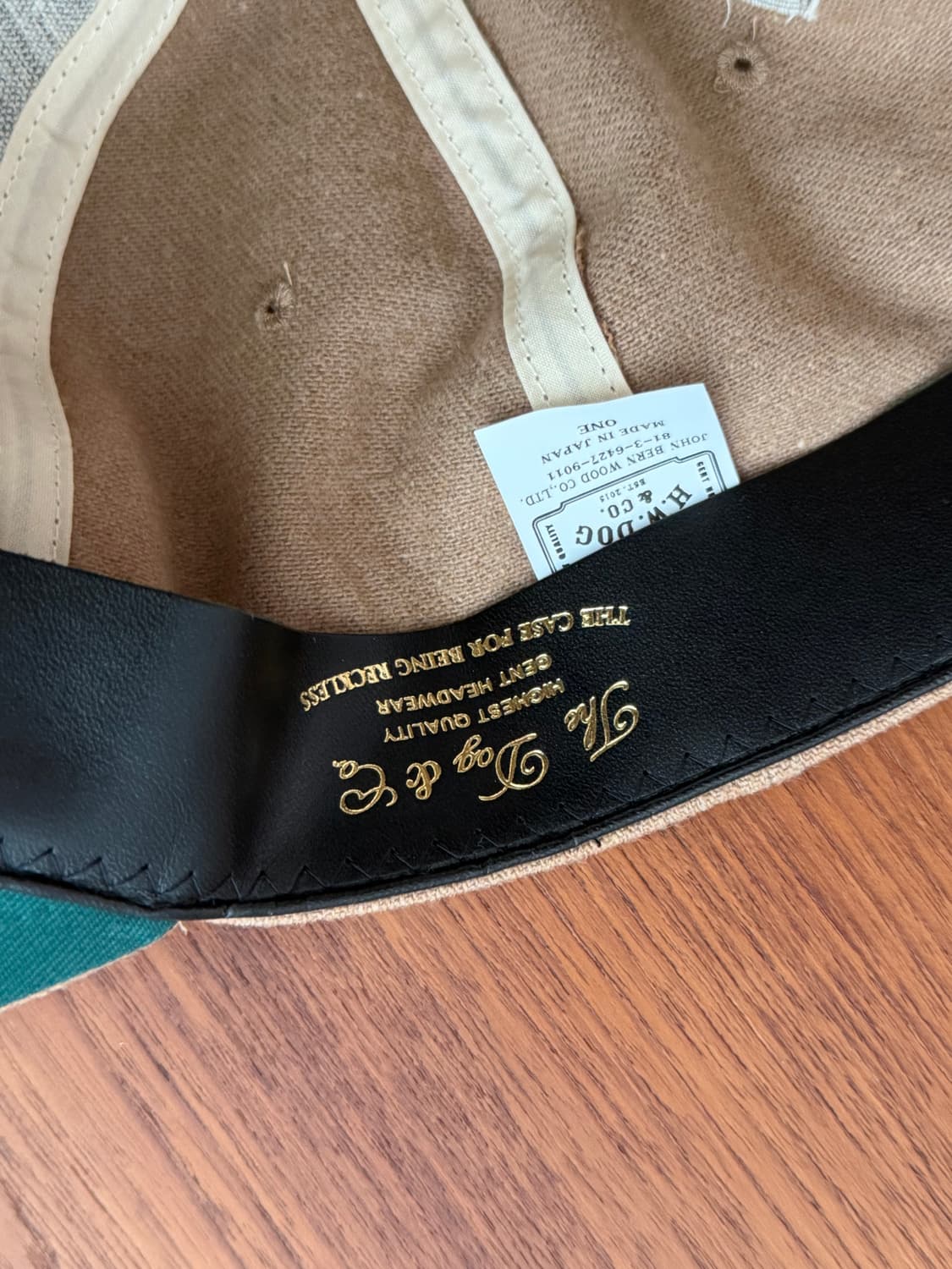 The H.W DOG&CO. 울 캡 모자 상품이미지3