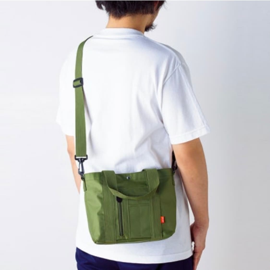 빔즈(BEAMS) 2016's  MA-1 카키 미니 투웨이백 상품이미지2