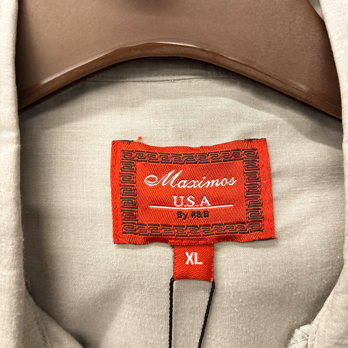 MAXIMOS 페이즐리 패턴 알포르자 구아야베라 쿠바셔츠 N1268 상품이미지8