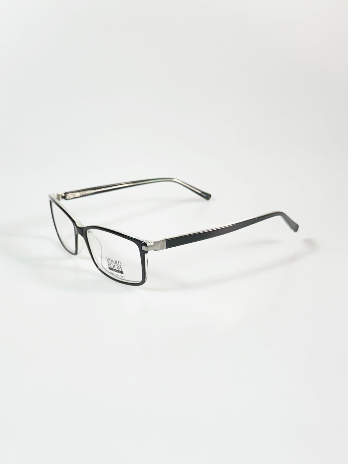 BOARD ROOM 블랙 뿔테 스퀘어 프레임 빈티지 안경 상품이미지3