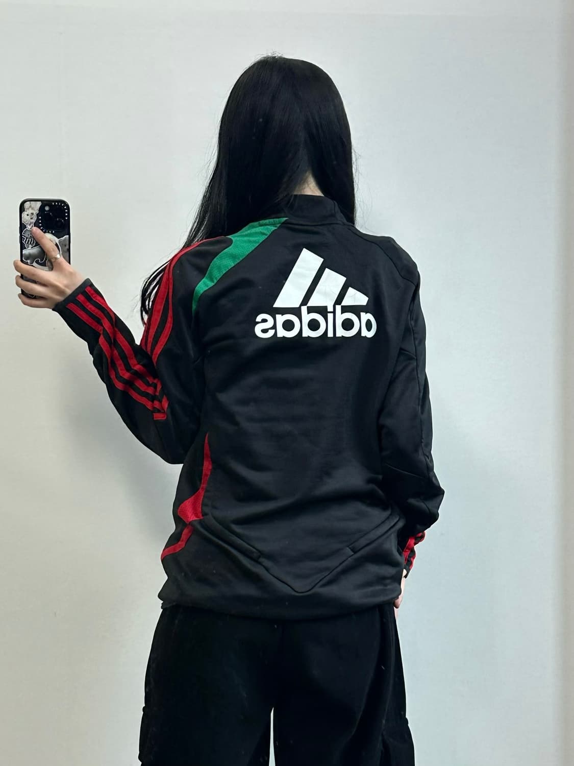 아디다스 ac밀란 블랙 트레이닝 드릴탑 상품이미지2