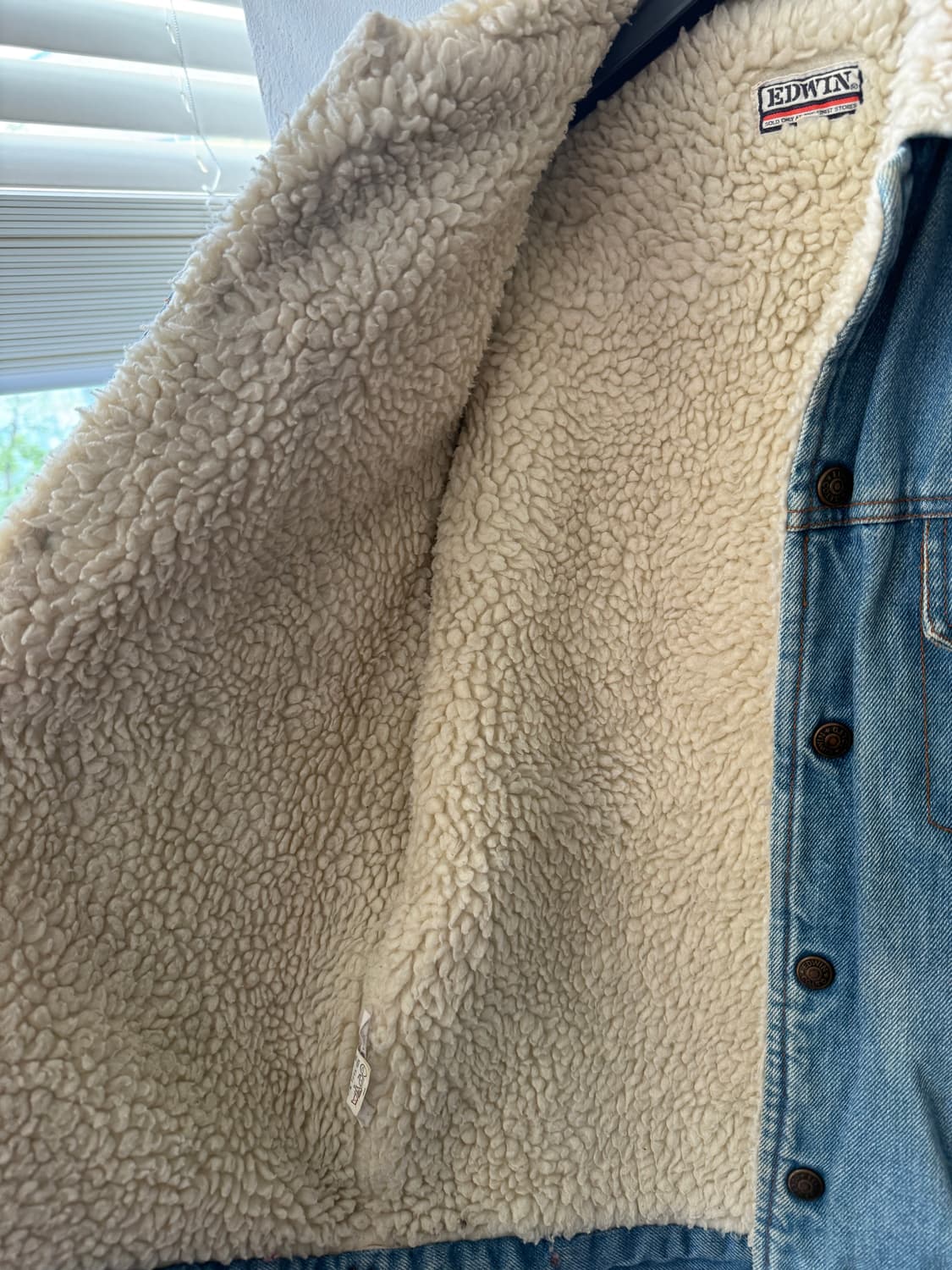 90s~00s 에드윈 보아 데님자켓 L 상품이미지8