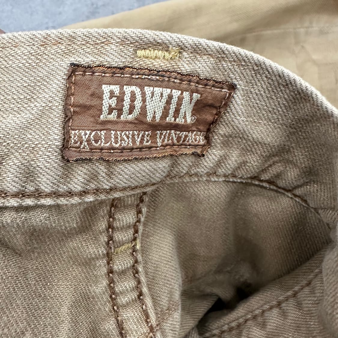 34 에드윈 y2k 남자 웨스턴 백포켓 팬츠 상품이미지4