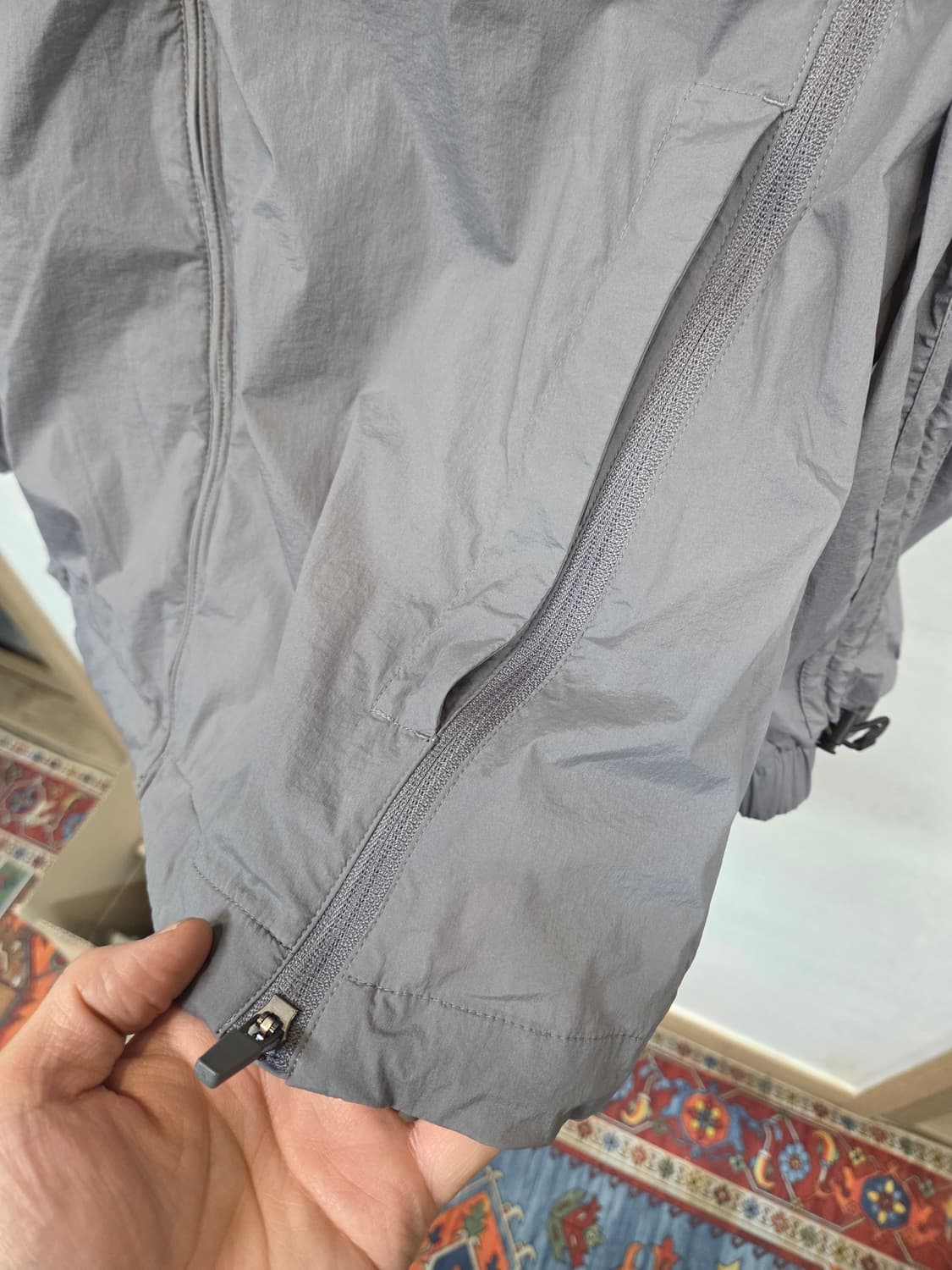 내셔널지오그래픽 펄랙스 벤틸 메쉬 바람막이 후드자켓 xl 상품이미지5