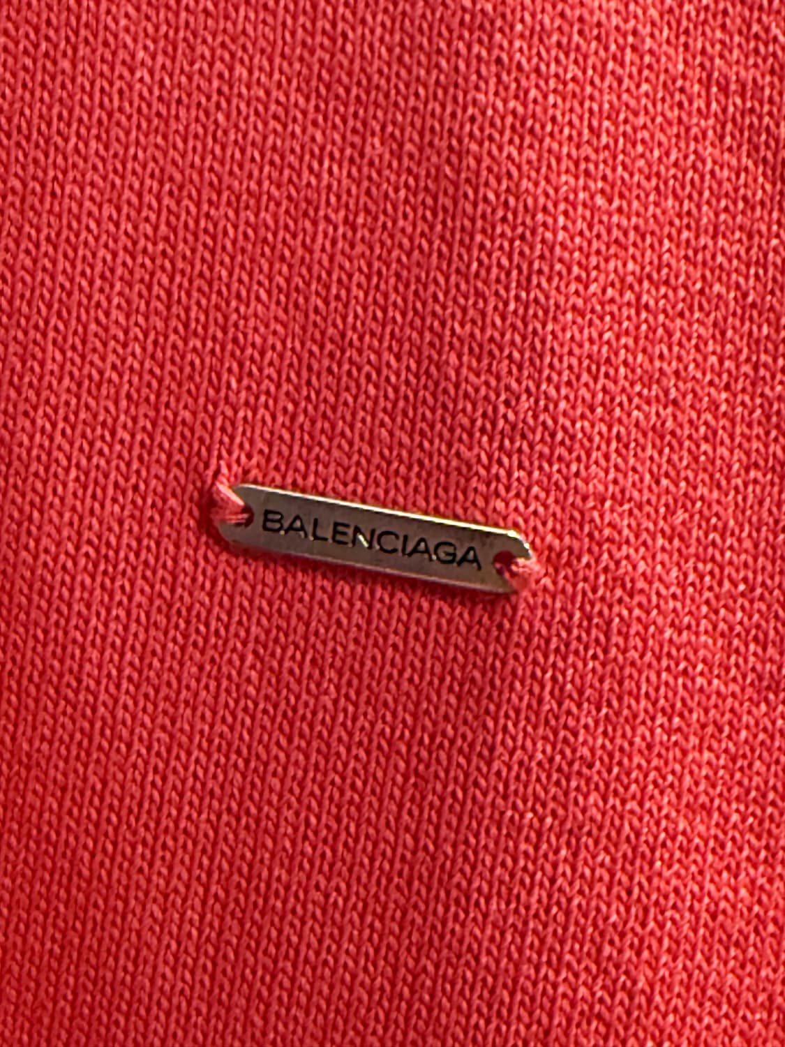 90s 발렌시아가 BALENCIAGA 배색 니트 가디건 핑크 100 상품이미지4