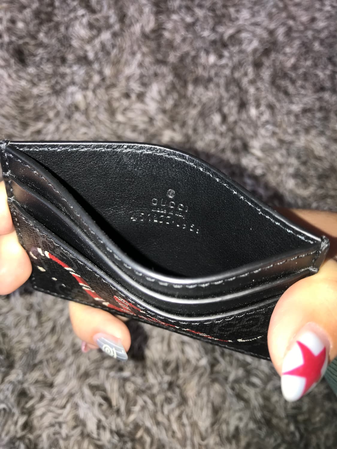 구찌 스네이크 카드지갑 블랙 상품이미지3