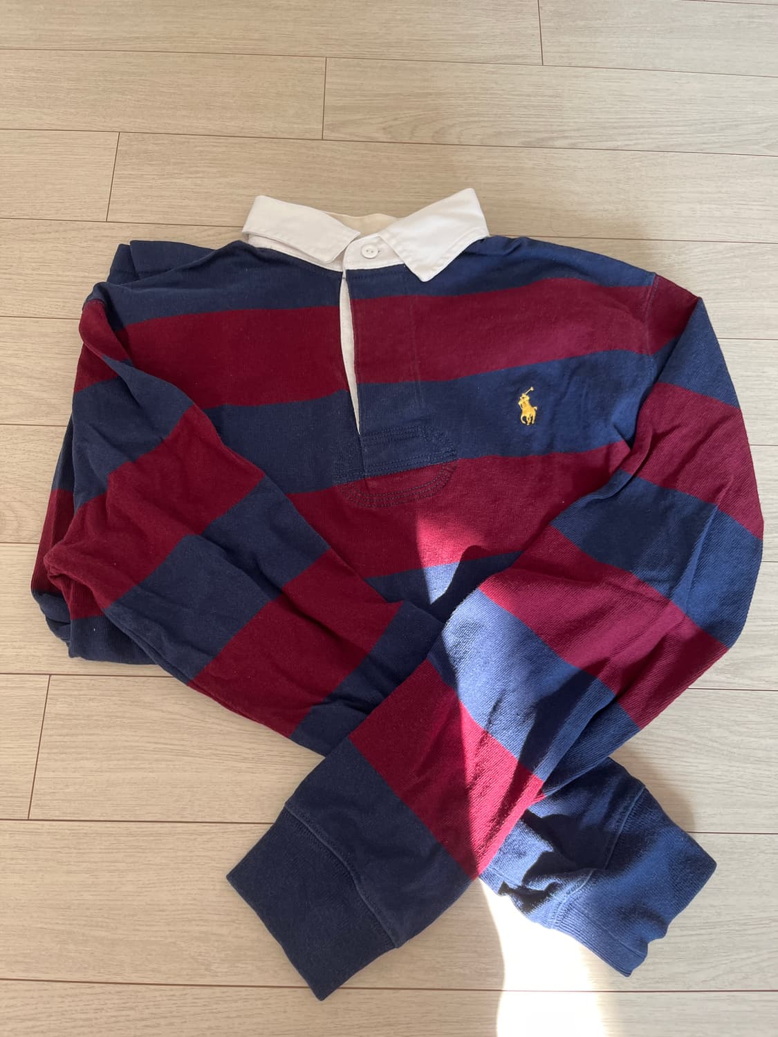 폴로 랄프로렌 럭비 긴팔티 S 상품이미지1