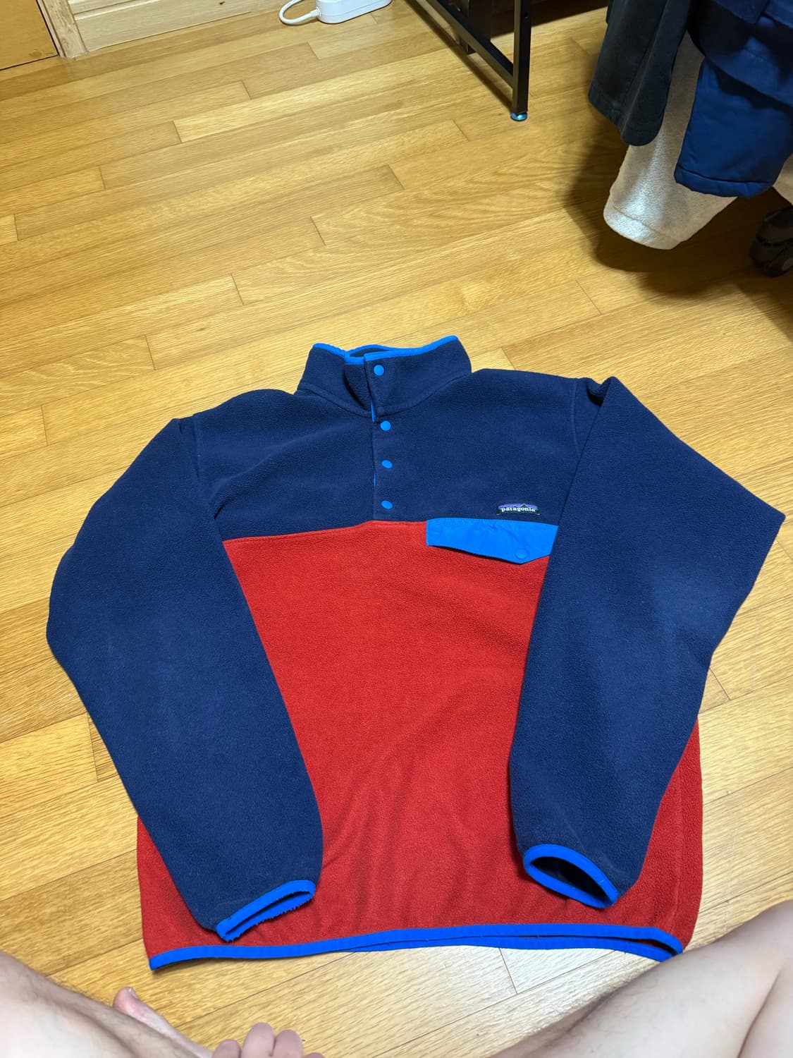 파타고니아 신칠라 M 네이비레드 상품이미지1