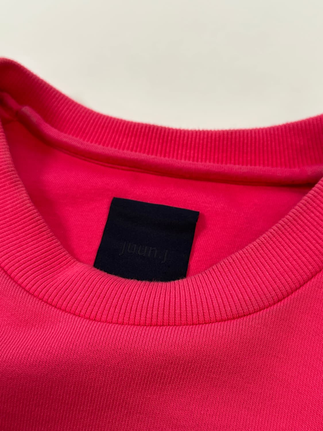 준지 오버핏 맨투맨 S 상품이미지4