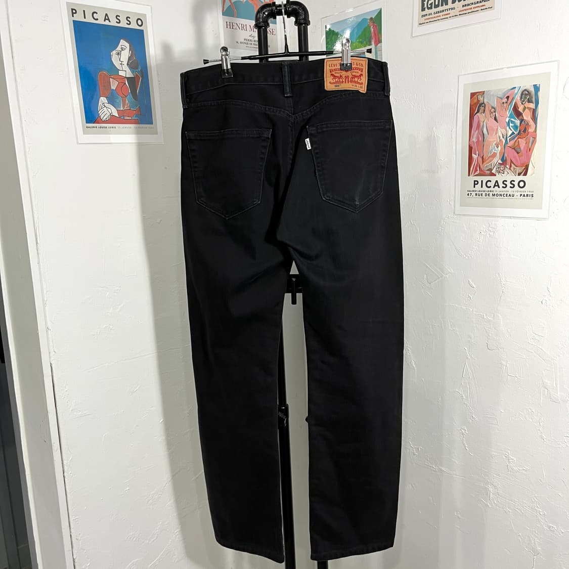 리바이스 505 블랙진 상품이미지2