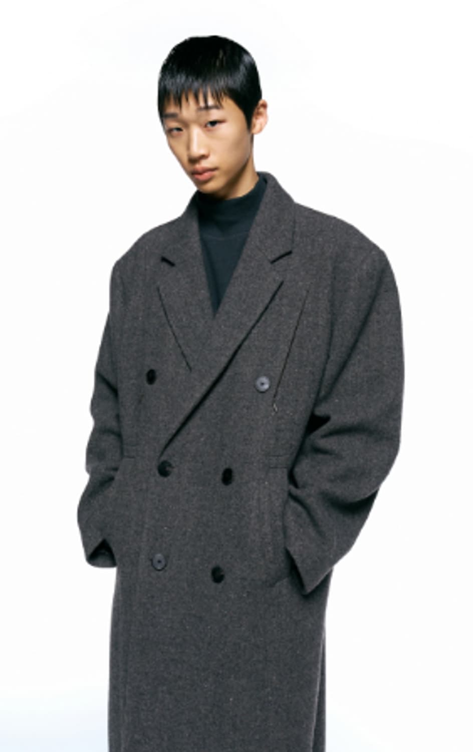 인사일런스 인시전 네프 울 코트(L사이즈) 상품이미지2