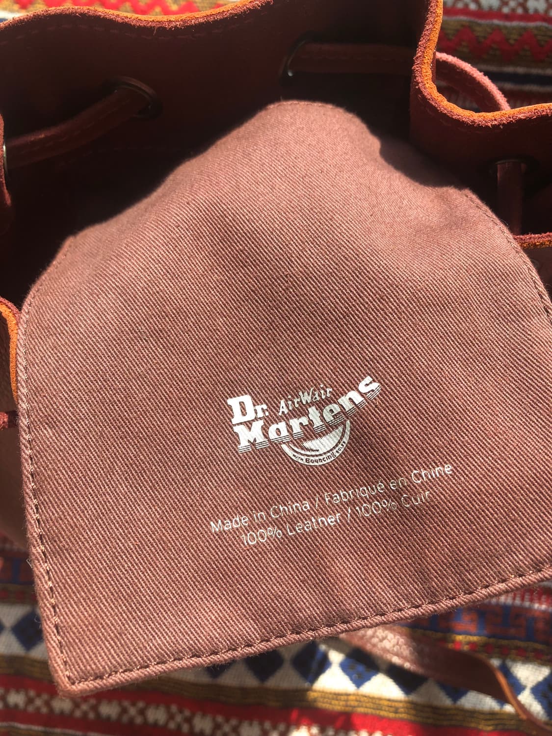 닥터마틴 레더 버킷백 복조리 가방 상품이미지4