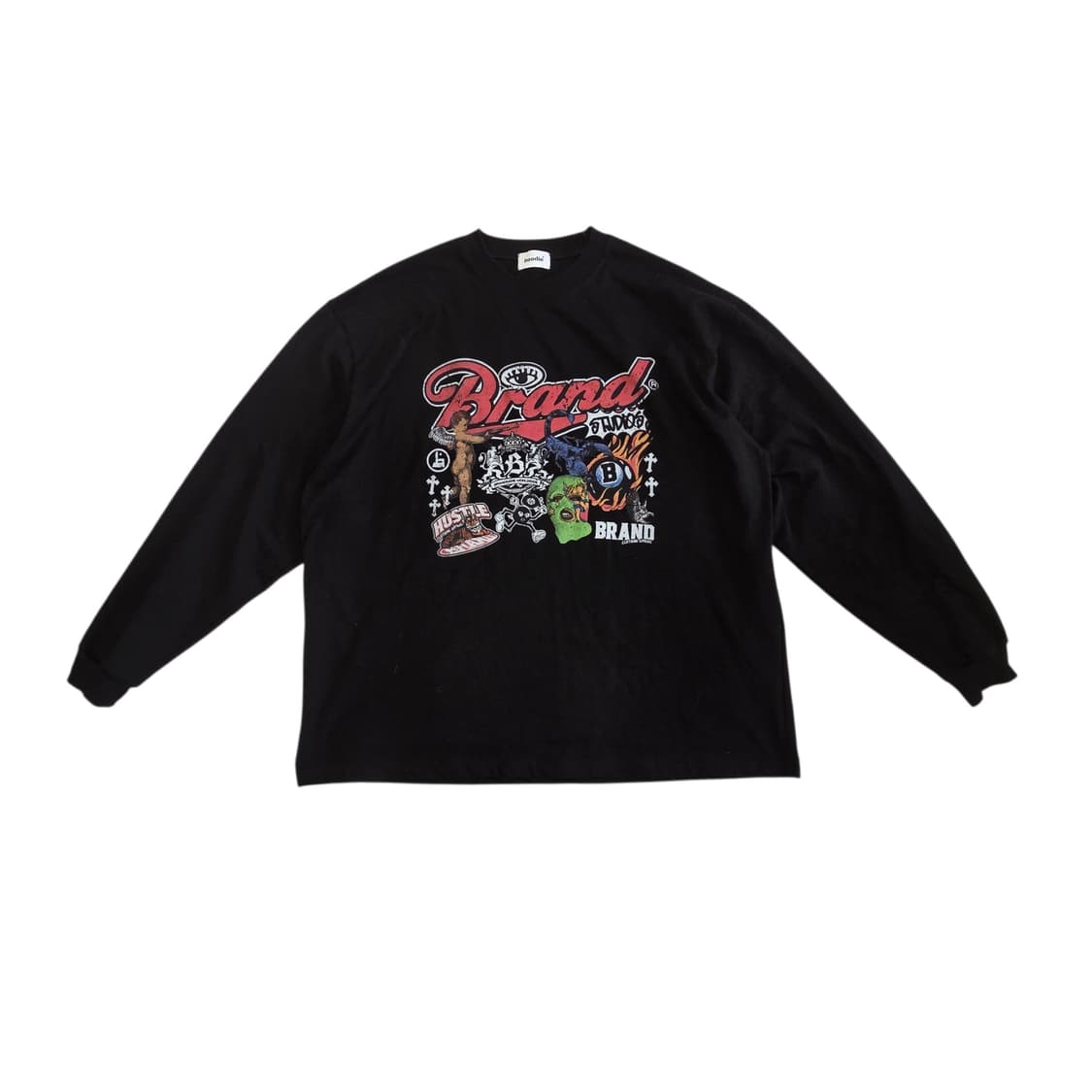Vintage 빈티지 블랙 롱슬리브 티셔츠 상품이미지1