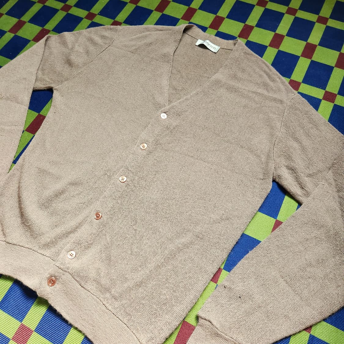 80s Jantzen 오올론 아크릴 가디건 상품이미지3