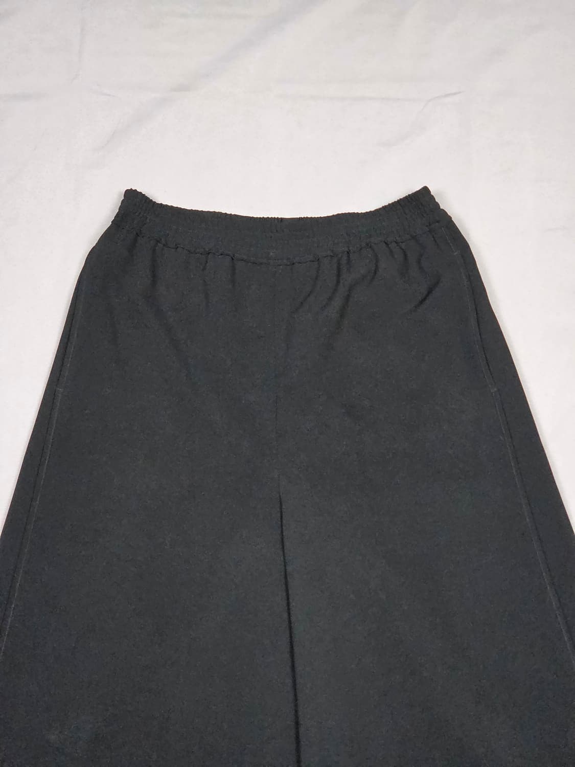 [시스템] 백 슬릿 밴딩 와이드 팬츠 | S00106 상품이미지2