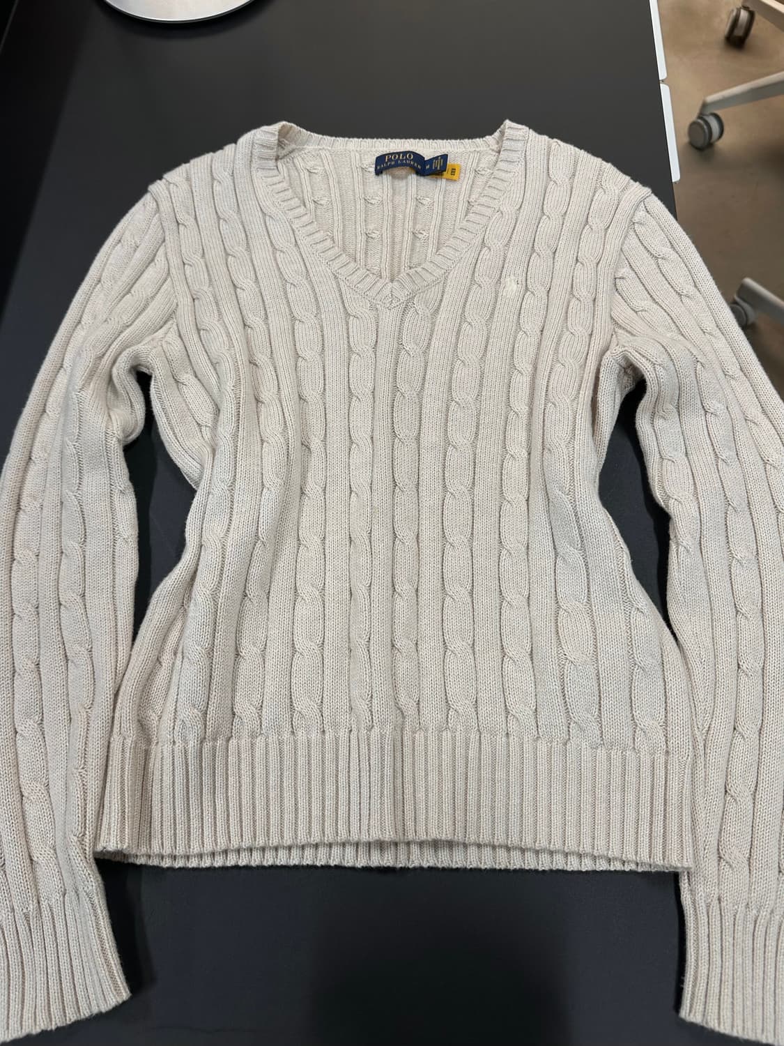 폴로랄프로렌 QR신형택 꽈배기 니트 상품이미지5