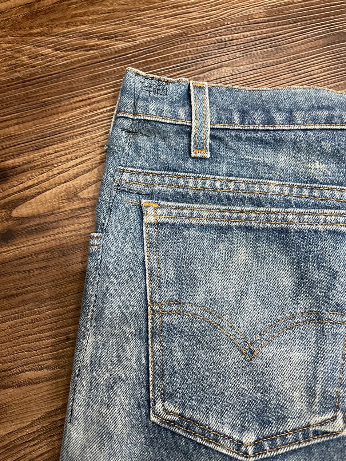 90s 리바이스 USA 미국제조 505 오렌지탭 데님 팬츠 상품이미지9