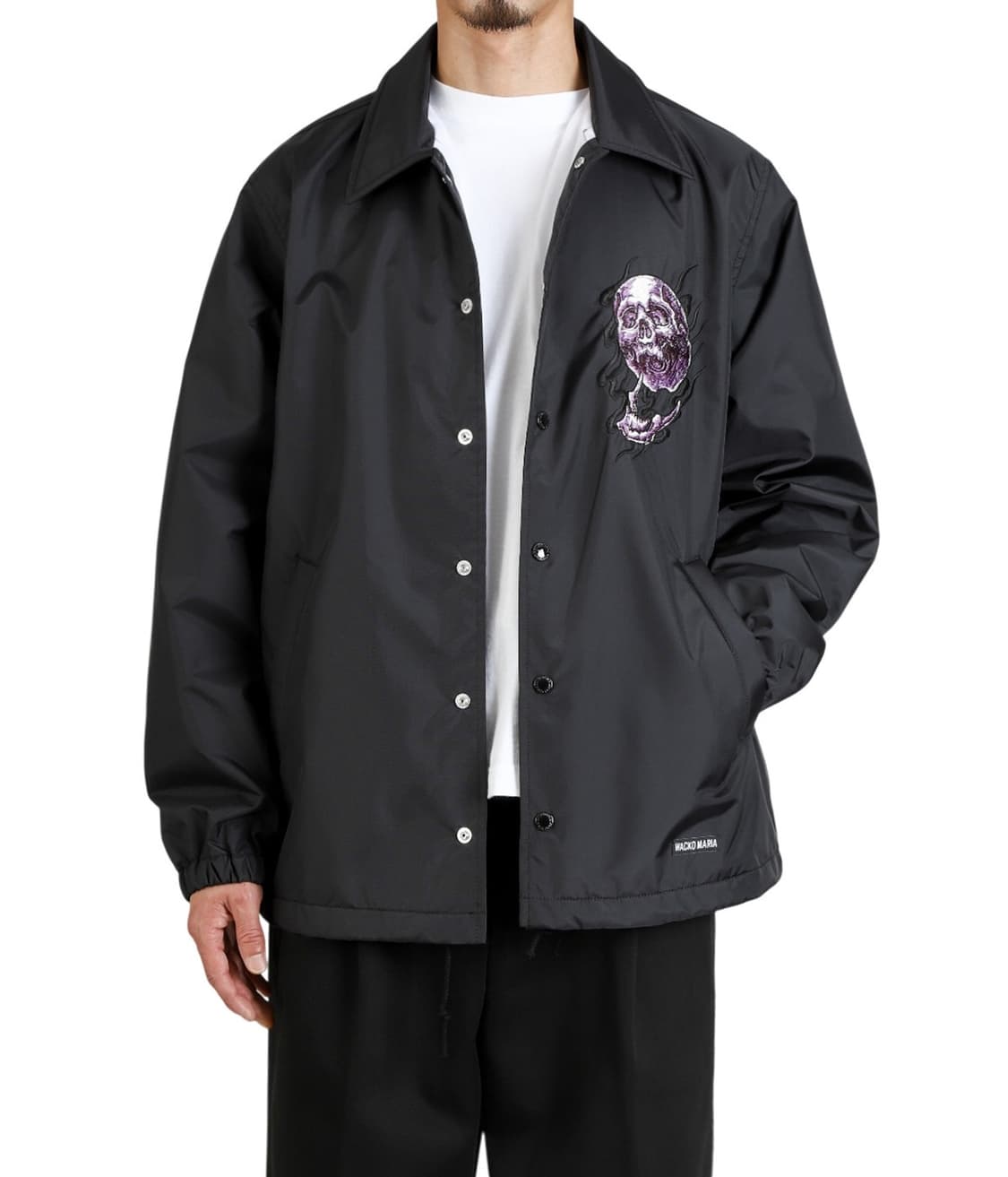 [XL] 와코마리아 x 56타투 스튜디오 코치자켓 블랙  상품이미지10