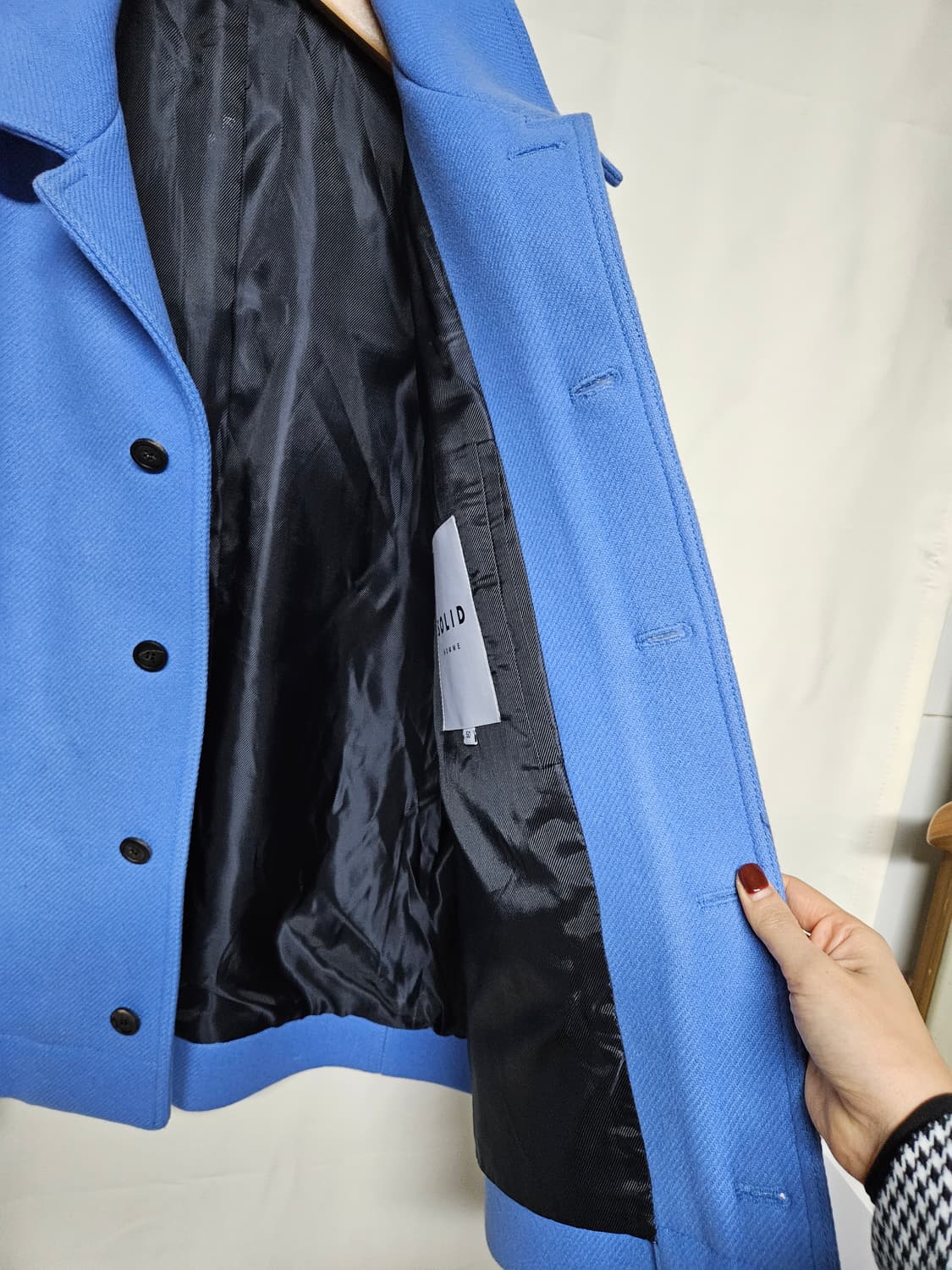 솔리드옴므 남성 코트105 하프코트 상품이미지5