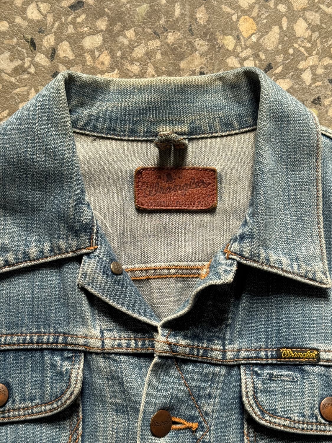 90-00s 랭글러 웨스턴 데님 자켓(O75) 상품이미지2
