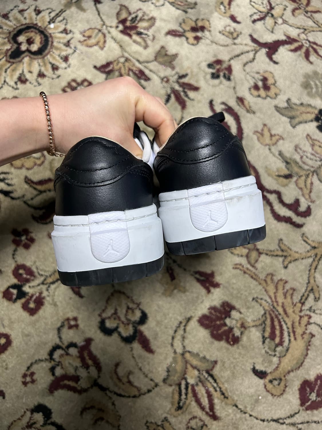  나이키 에어 조던 1 엘리베이트 로우 화이트블랙 240mm 상품이미지9