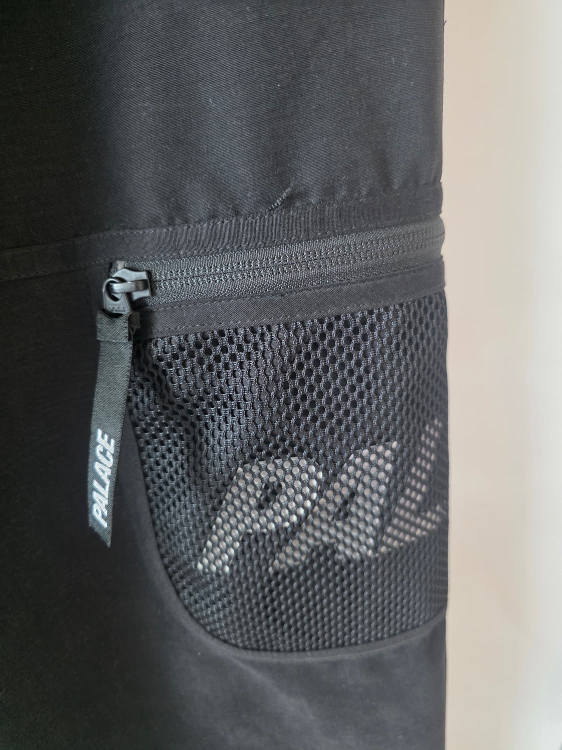 팔라스 메쉬 포켓 쉘 팬츠 블랙 상품이미지5