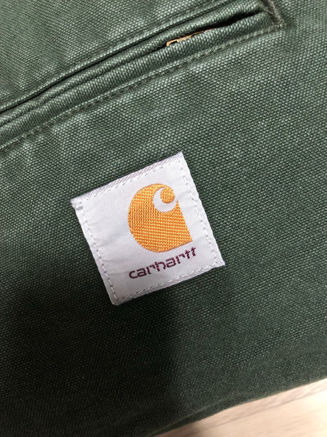 칼하트윕 디트로이트 올리브 S 사이즈 판매 상품이미지10
