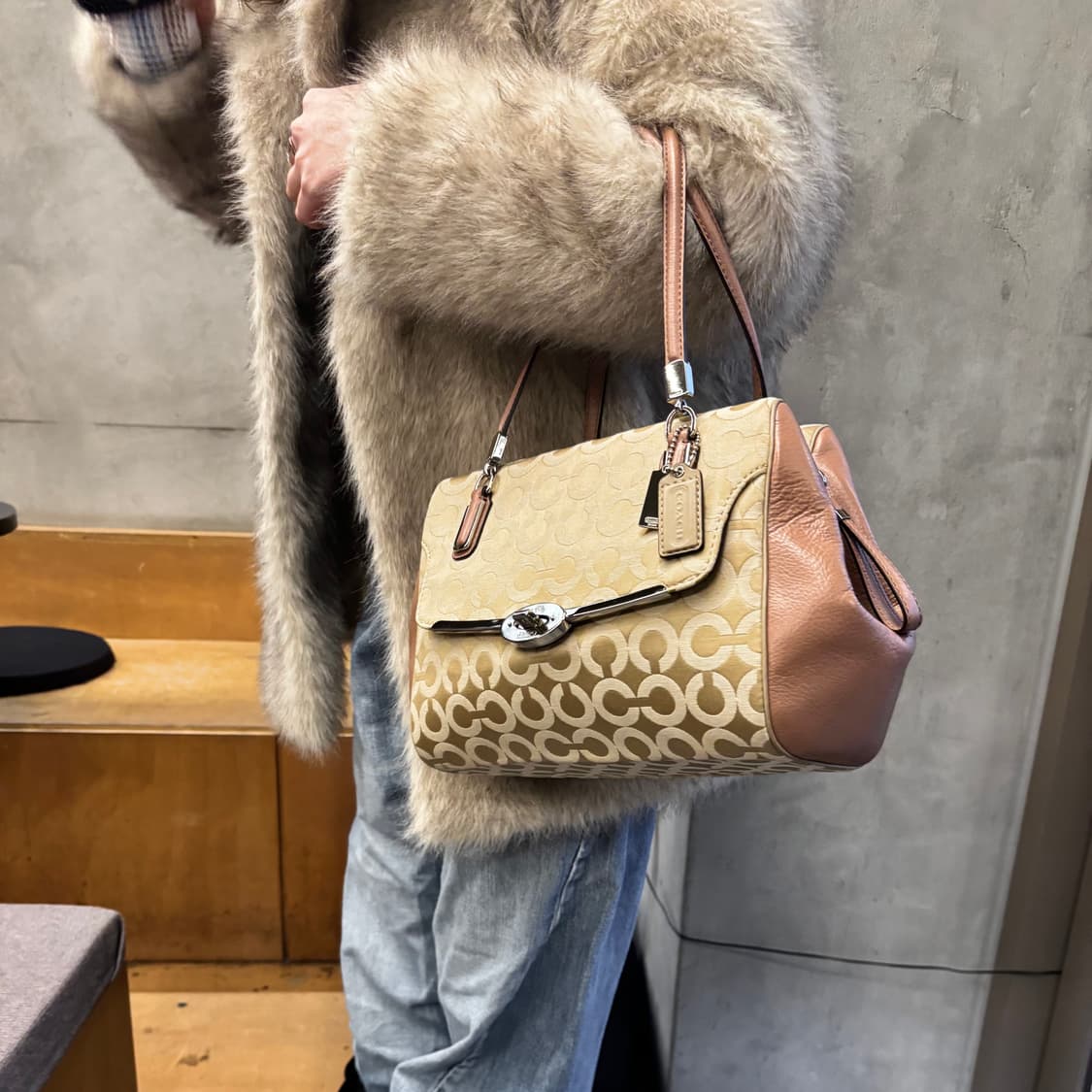 빈티지 코치 숄더백 y2k 갸루  상품이미지2