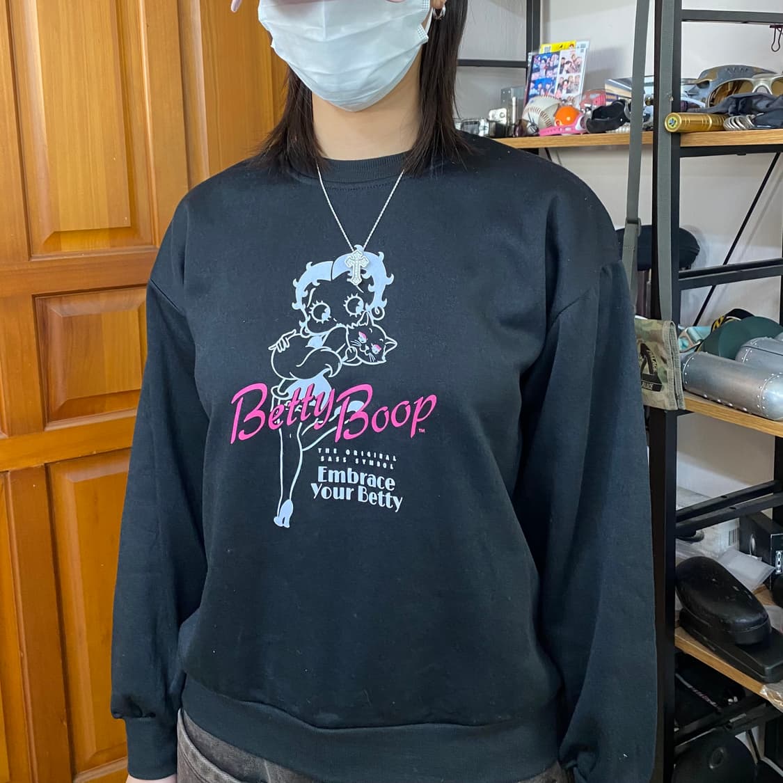 베티 붑(Betty Boop) 맨투맨 상품이미지2