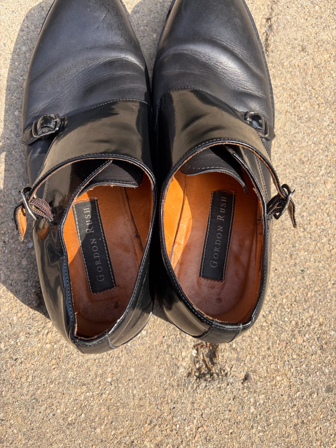 Gordon Rush 더블 몽크 스트랩 레더 슈즈 250 상품이미지4