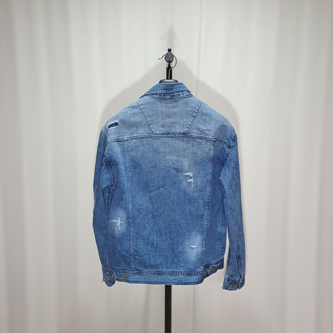 (새제품 택포) 코오롱시리즈 셀비지 데미지 트러커 자켓 B603 상품이미지4