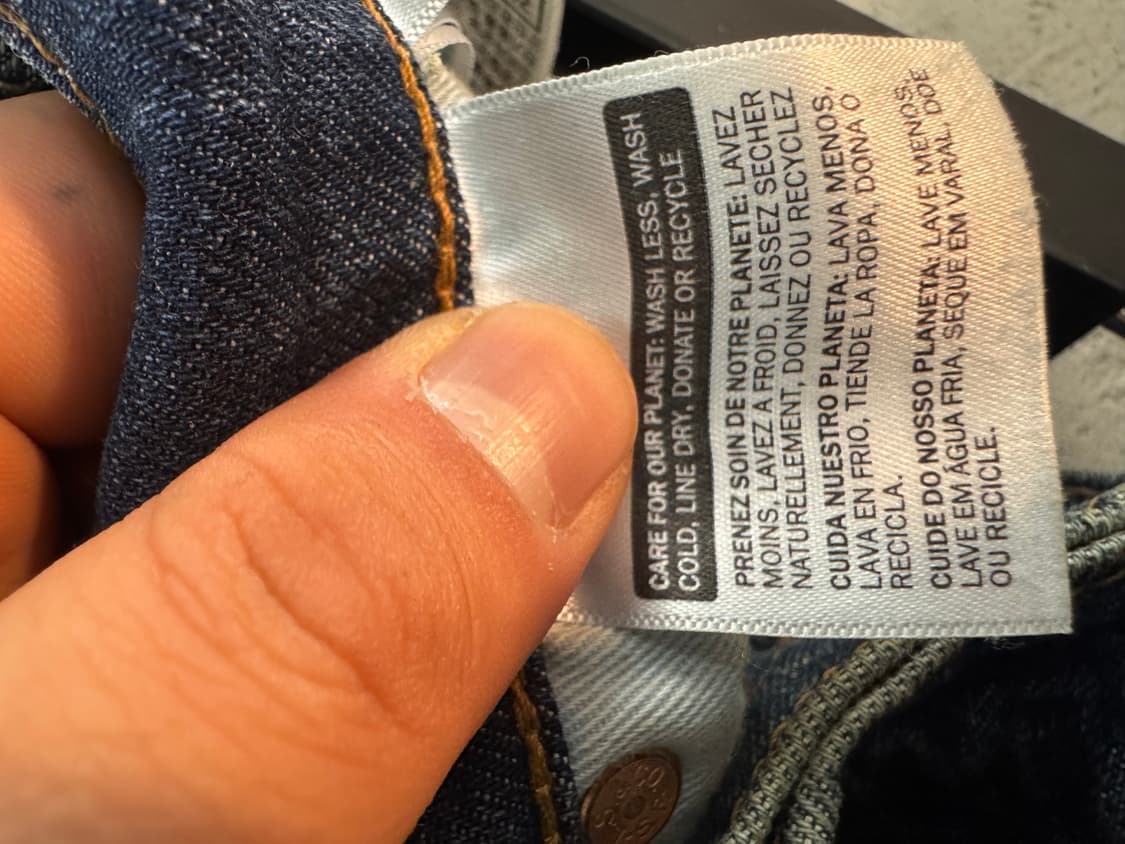 리바이스 여성 청바지 데님팬츠 블루진 32 상품이미지6