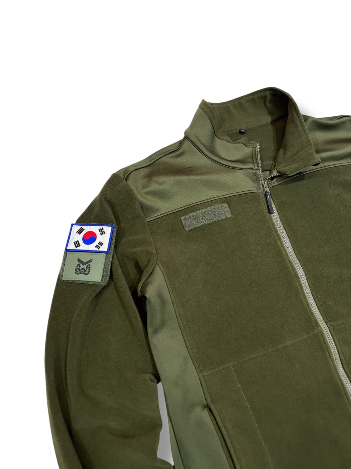 대한민국 육군 35사단 간부 후리스 집업 (3XL)   상품이미지3