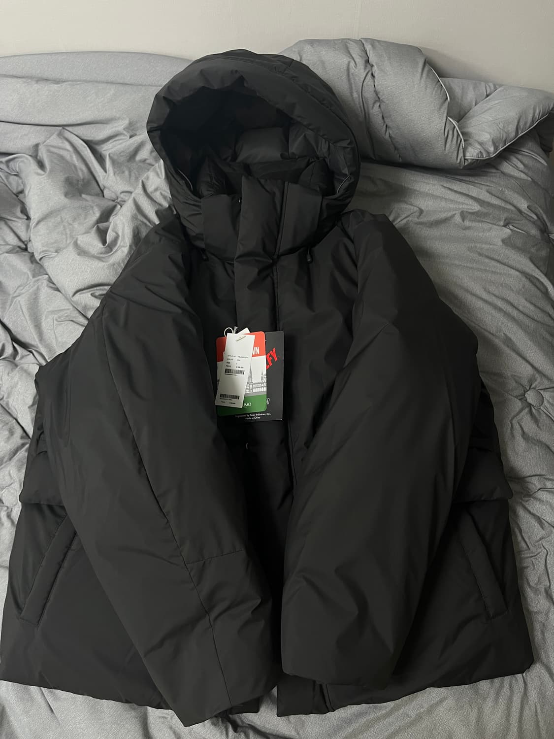 247 도레이 델피 구스다운 / 차콜 / L 상품이미지2