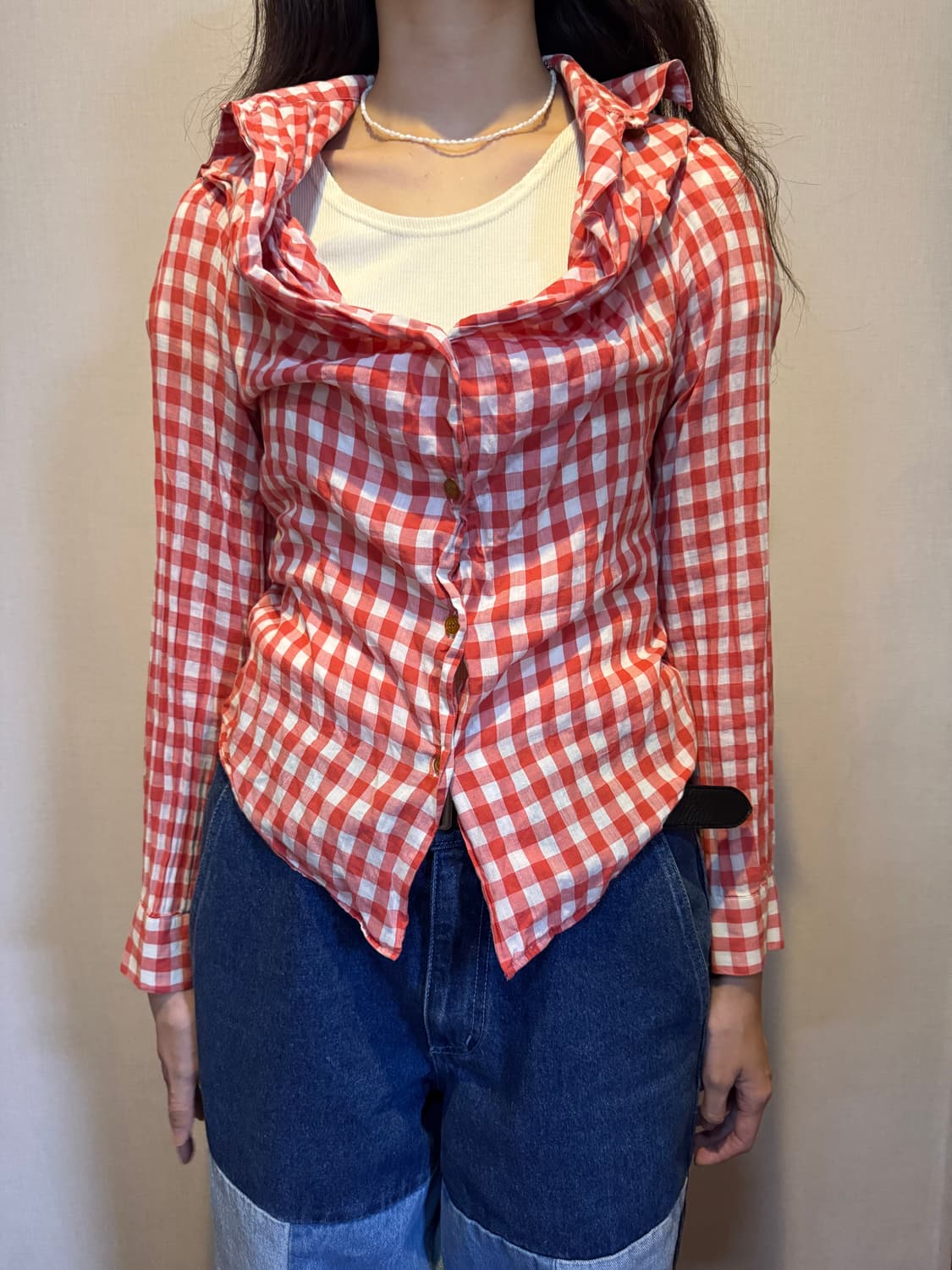 Vivienne Westwood  체크패턴 셔츠 상품이미지1