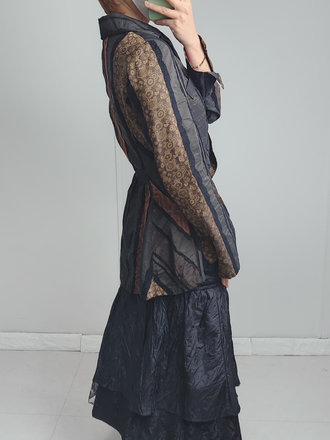 오리엔탈 언발 블라우스 상품이미지4