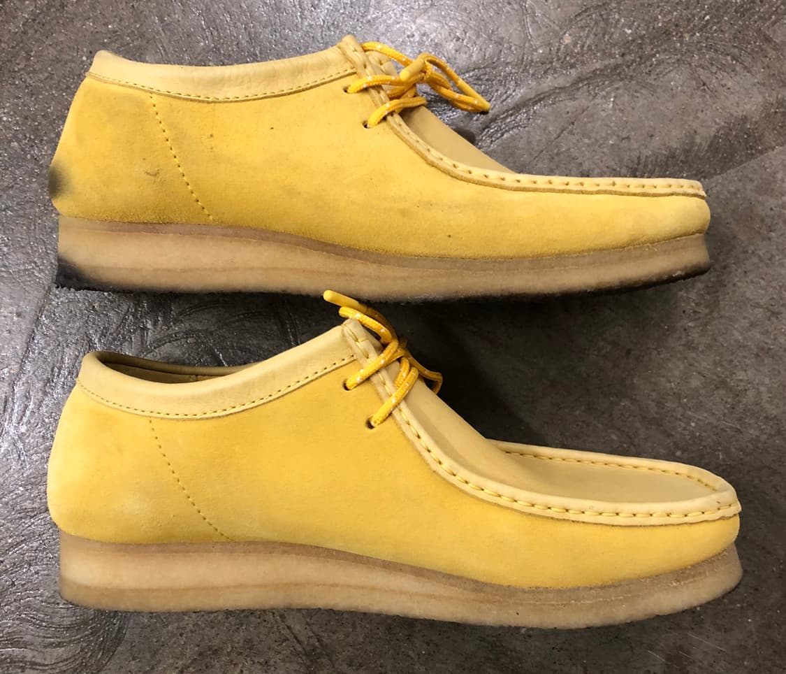 클락스 왈라비 옐로우 스웨이드 270 상품이미지4