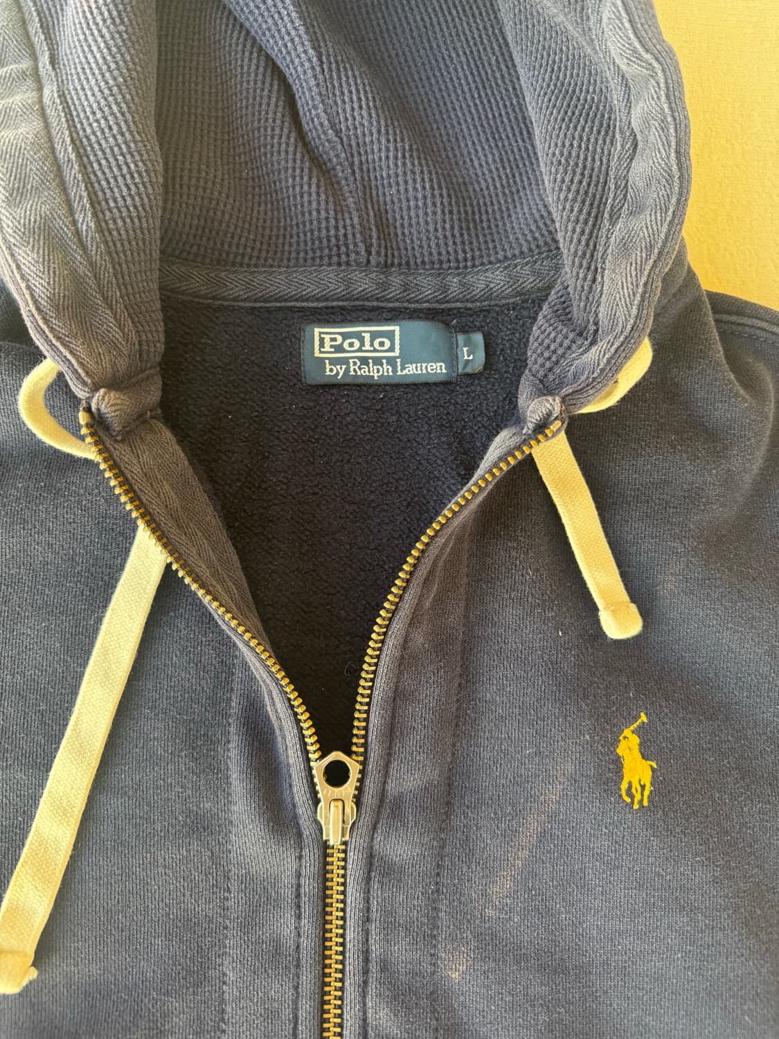 폴로 네이비 후드집업 상품이미지3