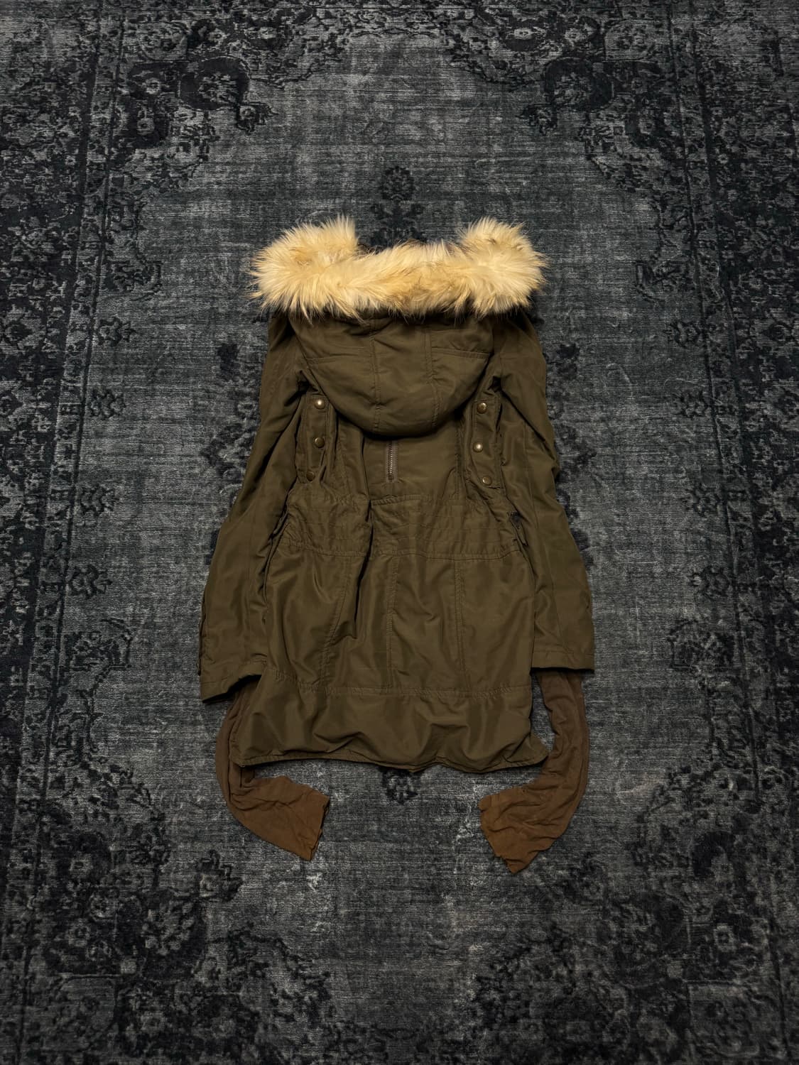 Sly 00s archive trimming fur military ja 상품이미지6