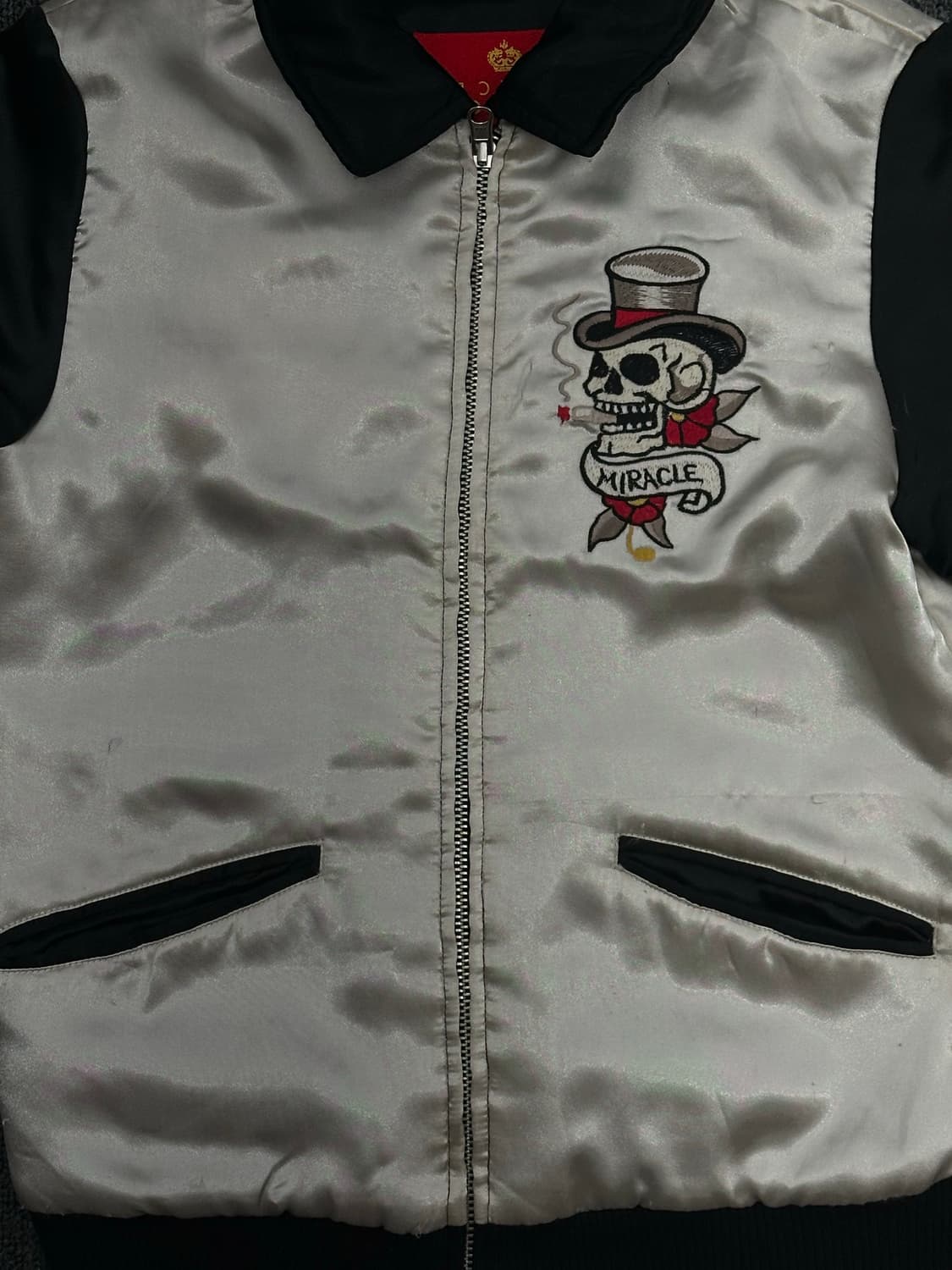 OS)크림소다 리버시블 스카잔 자켓 상품이미지8